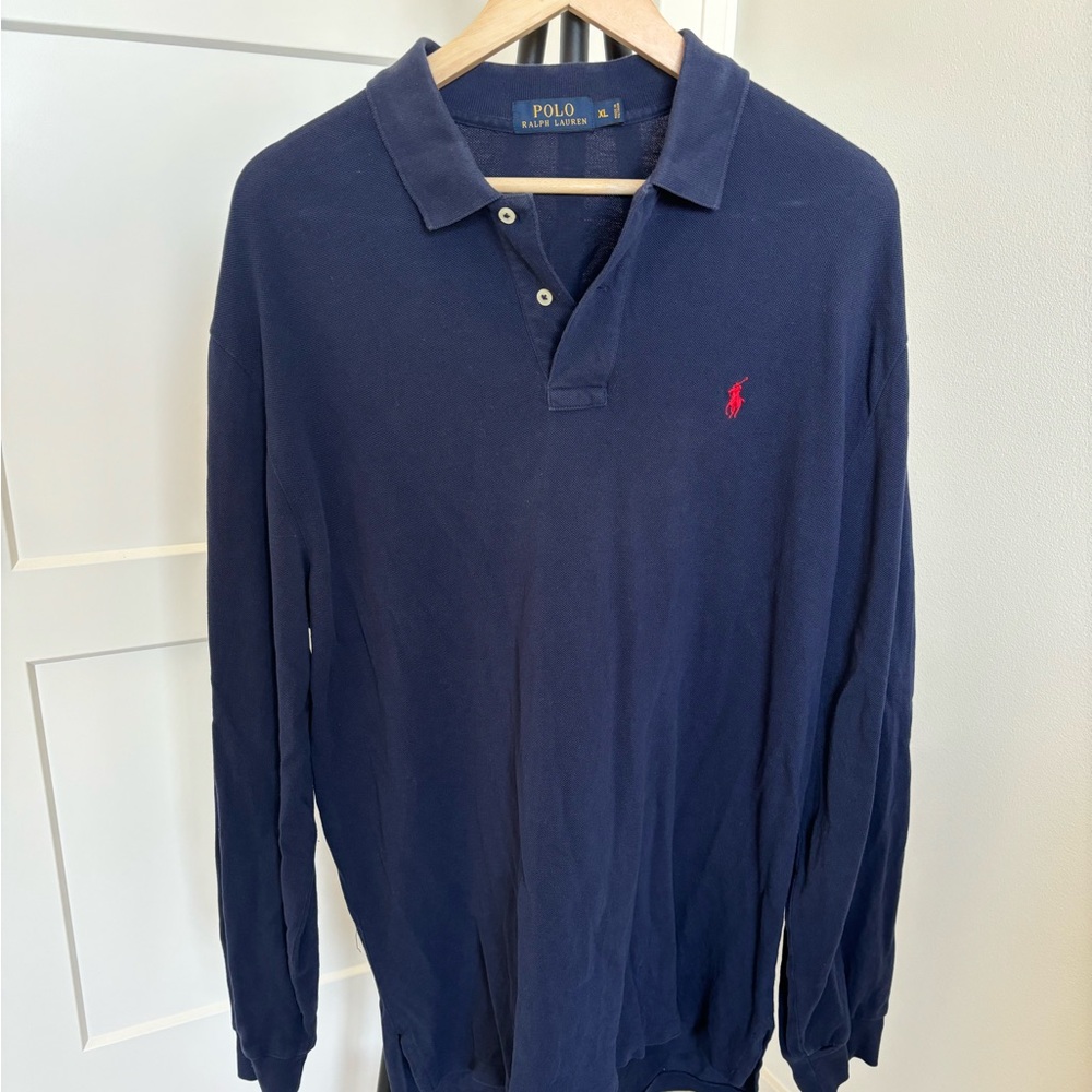 Men’s Long Sleeved Polo